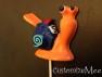 473sp Slow Snail Chocolate or Hard Candy Lollipop Mold